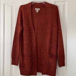 MUDD Cardigan sweater🧡  NWOTAGS